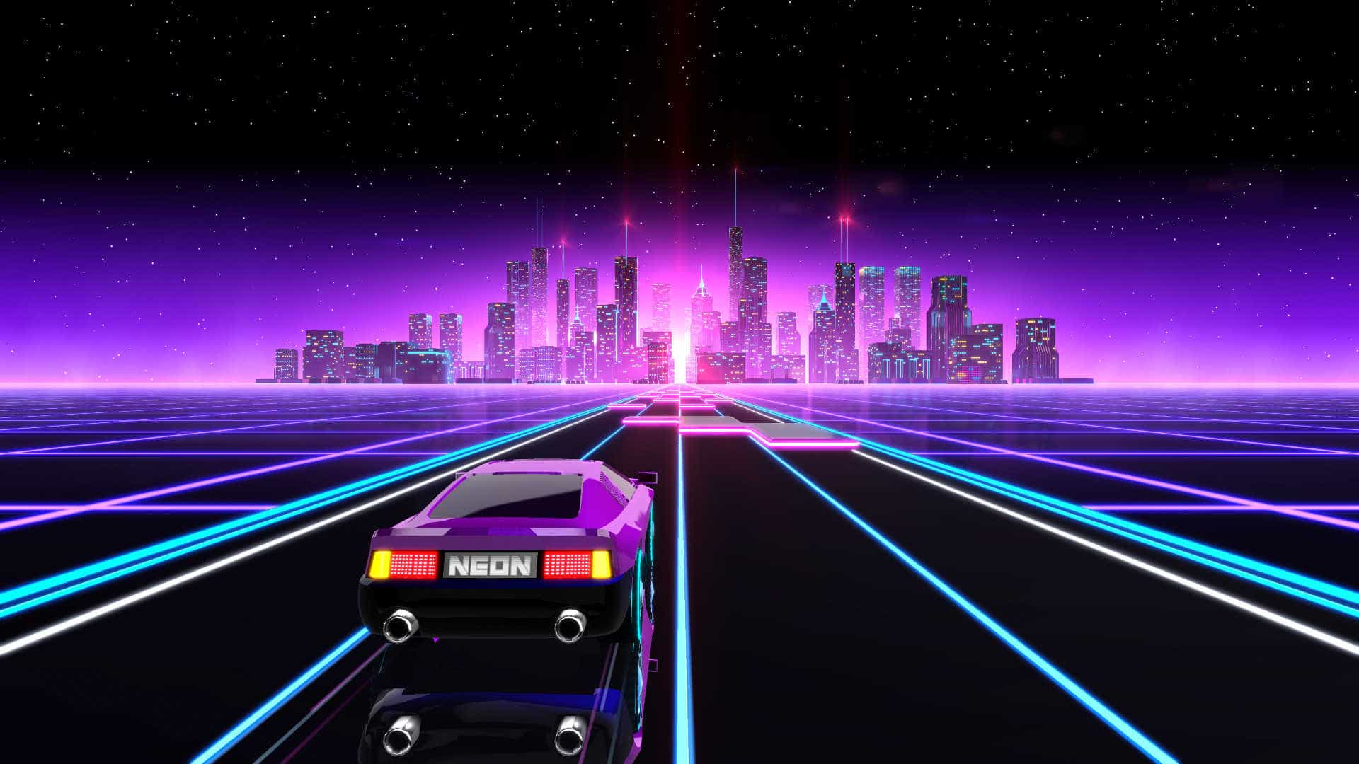 霓虹飞车-Neon Drive