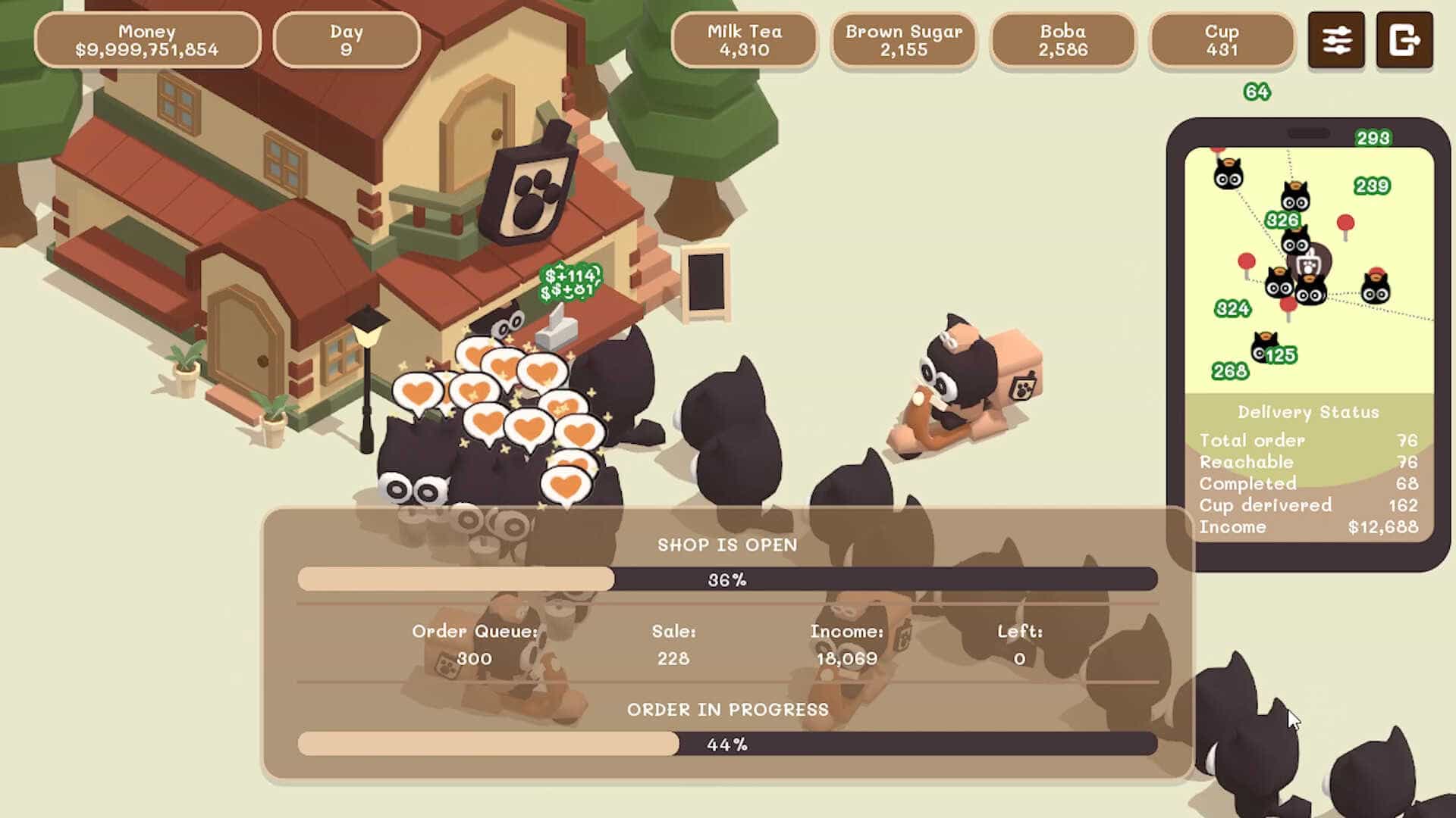 珍珠奶茶店模拟器：放置商店管理-Boba Simulator : Idle Shop Management