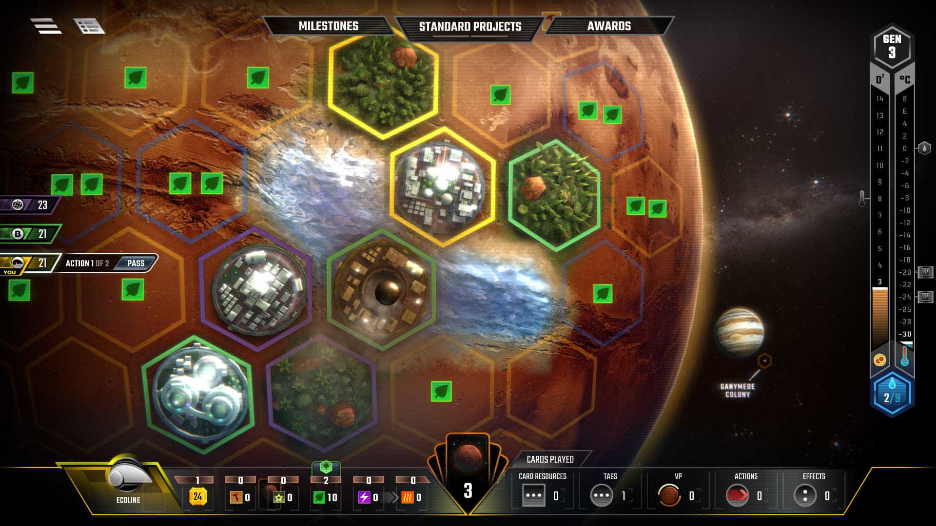 殖民火星-改造火星-Terraforming Mars