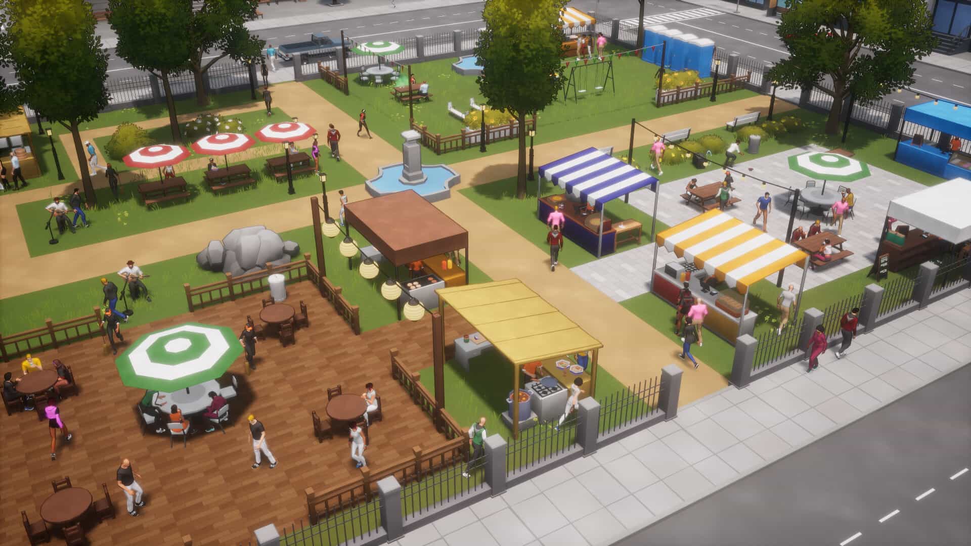 美食公园经理-Food Park Manager