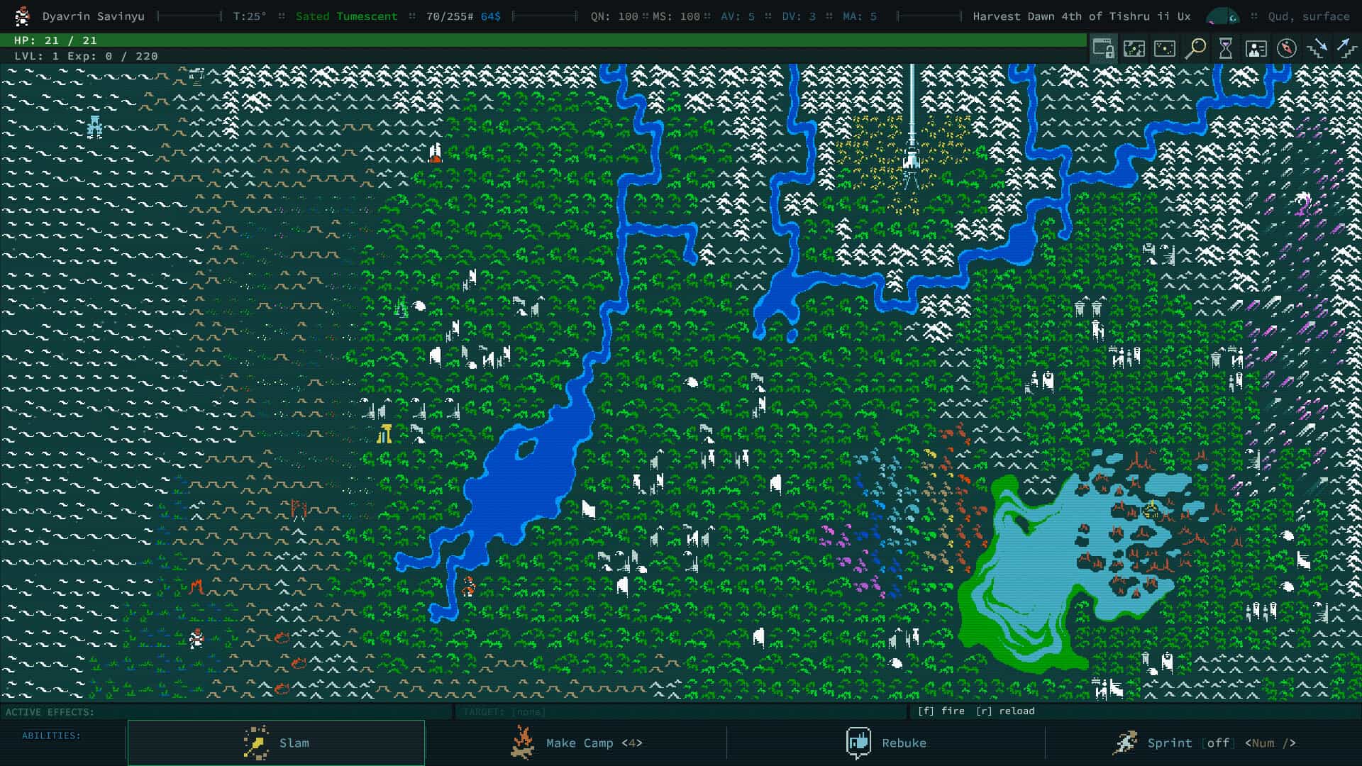 卡德洞窟-Caves of Qud