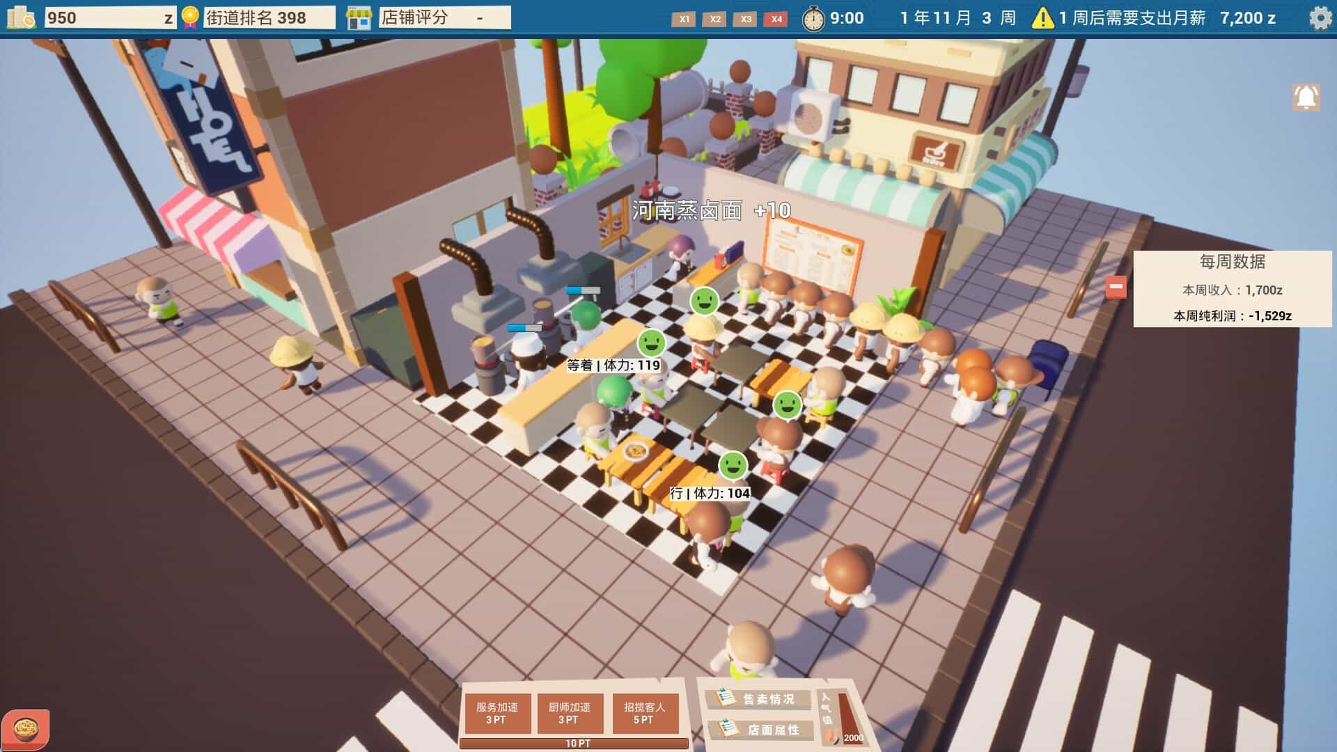 都市小面馆-City Noodle Shop Simulator