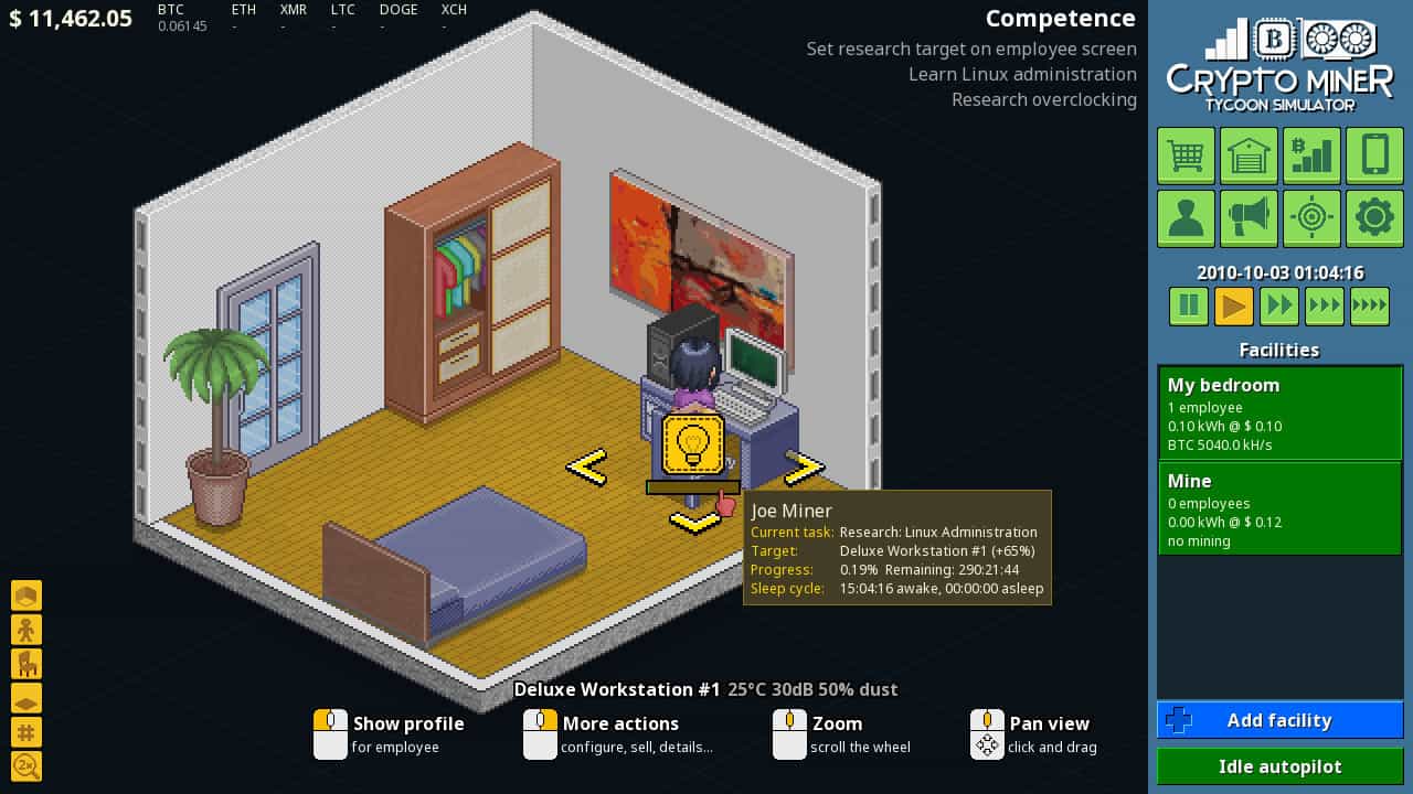 挖矿大亨模拟器-Crypto Miner Tycoon Simulator