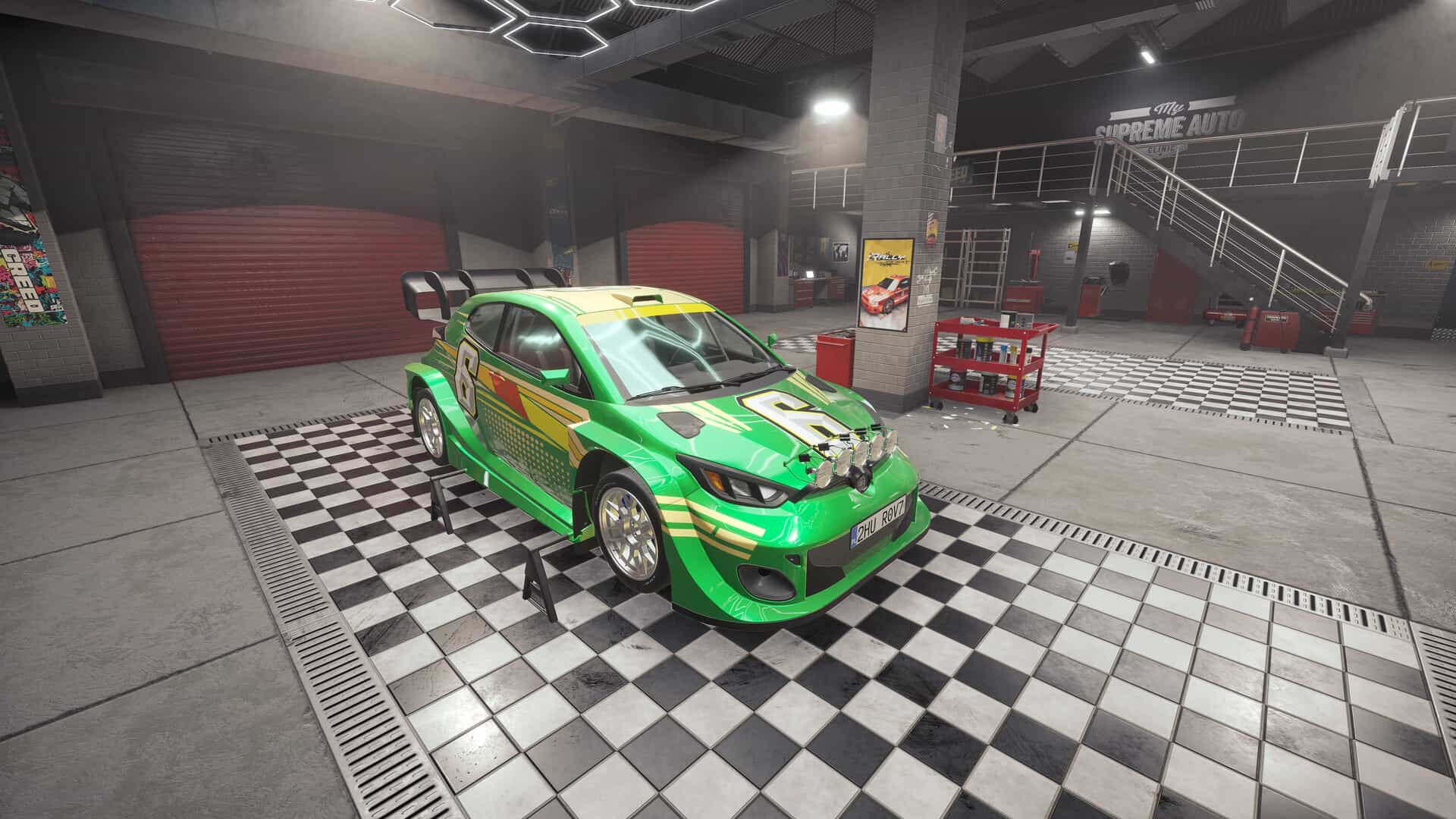 拉力修车模拟器-Rally Mechanic Simulator