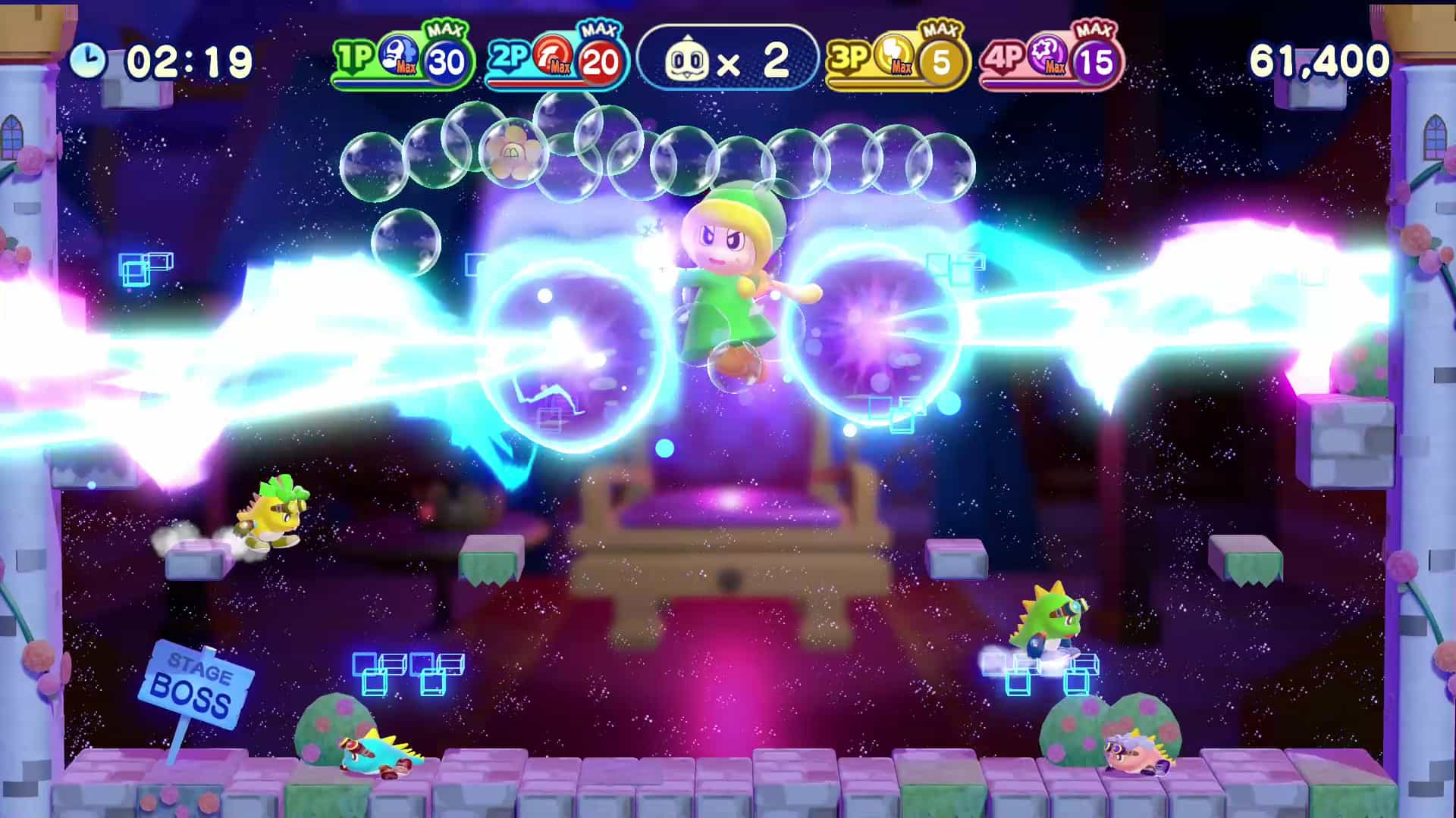泡泡龙4伙伴 头骨怪与创意工坊-Bubble Bobble 4 Friends