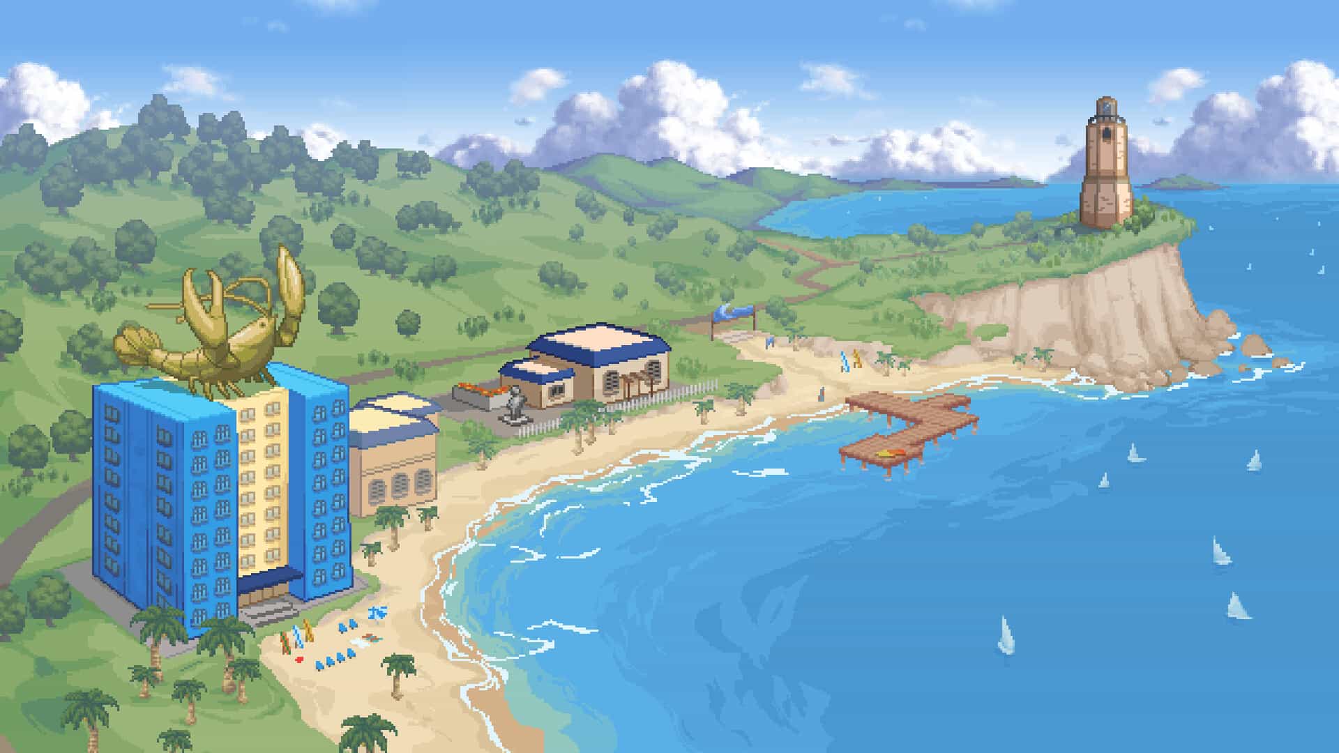 去月球系列海滩特别篇-Just a To the Moon Series Beach Episode