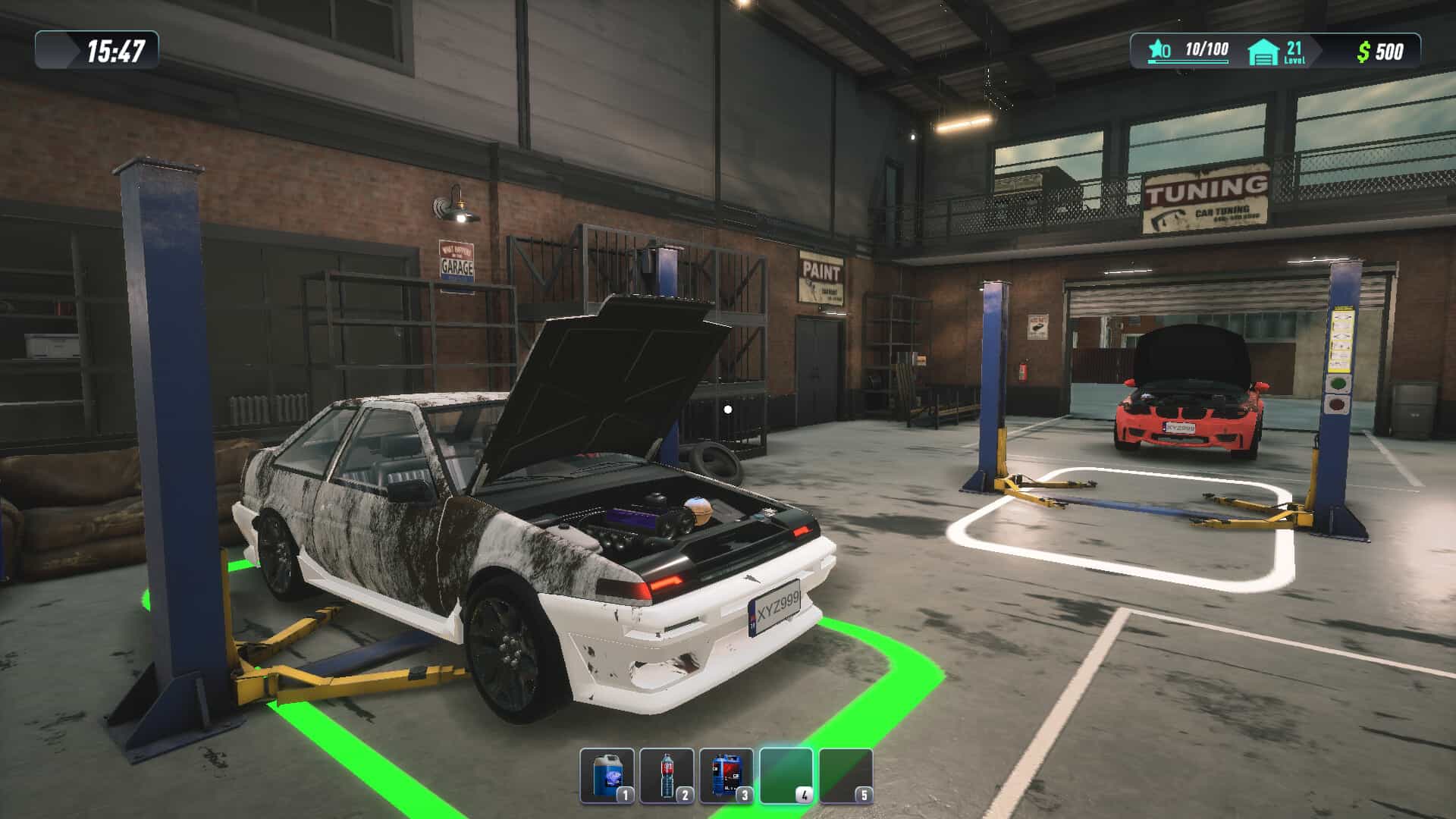 汽车服务模拟器-Car Service Simulator