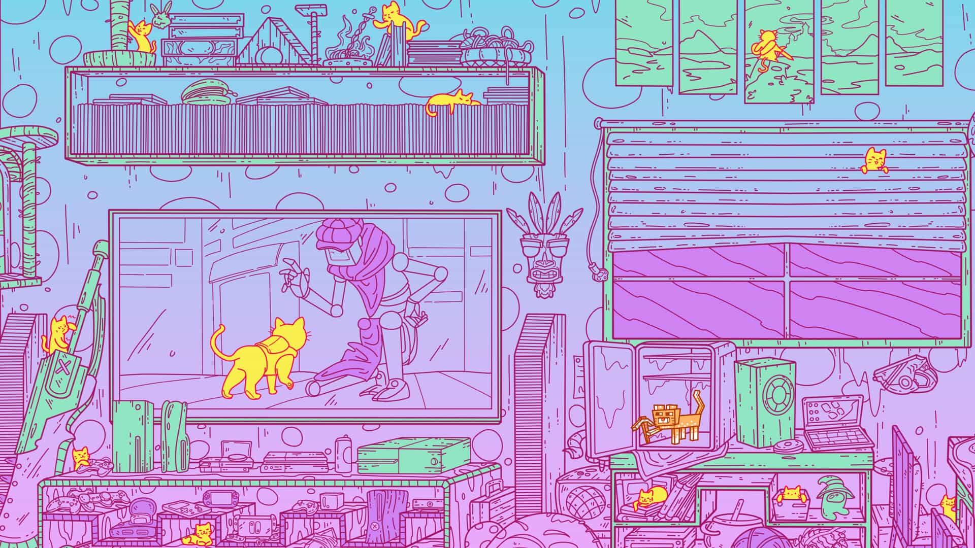 满是猫的大楼2-A Building Full of Cats 2