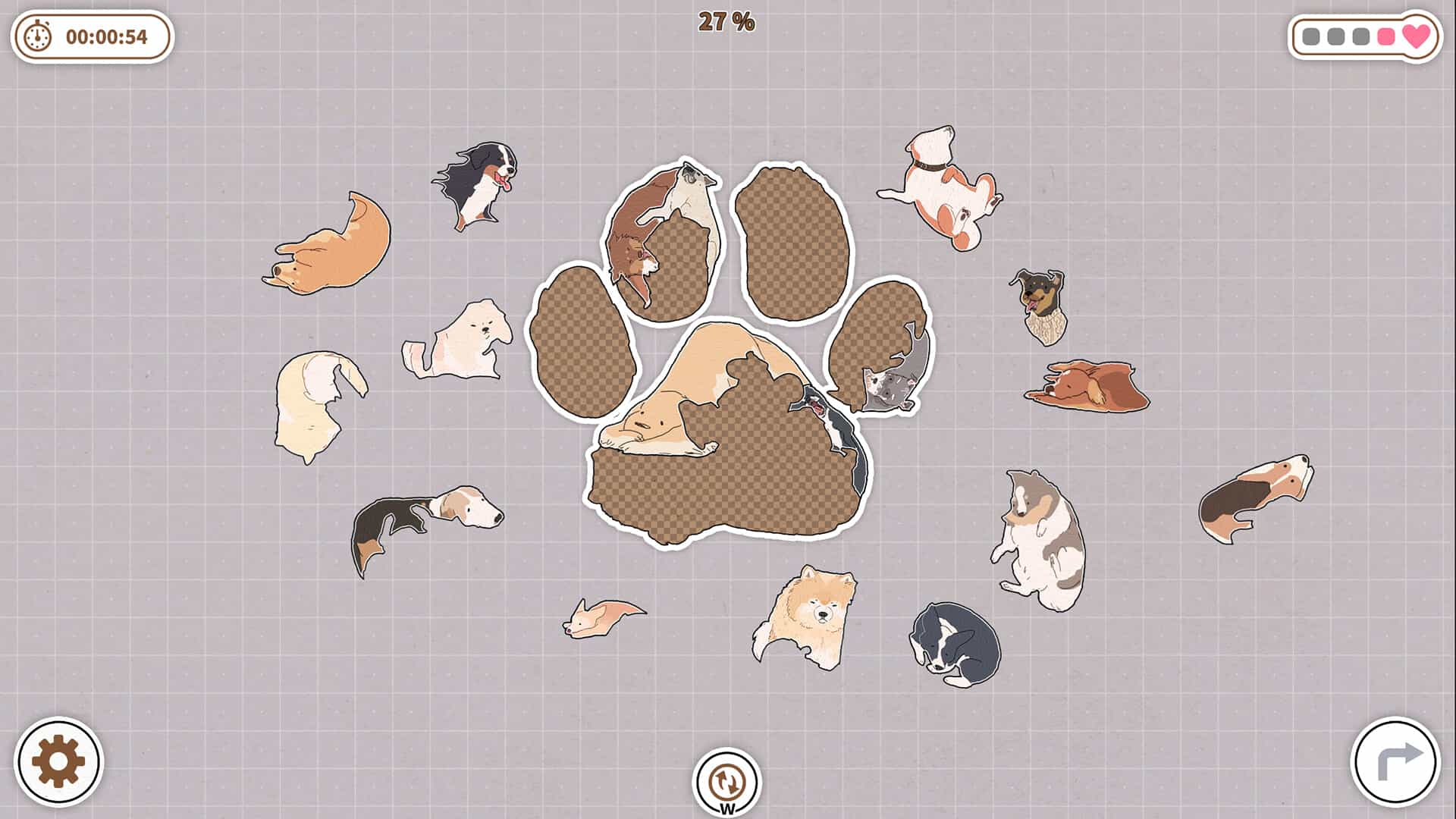 挤在一起的狗狗们-Dogs Huddled Together
