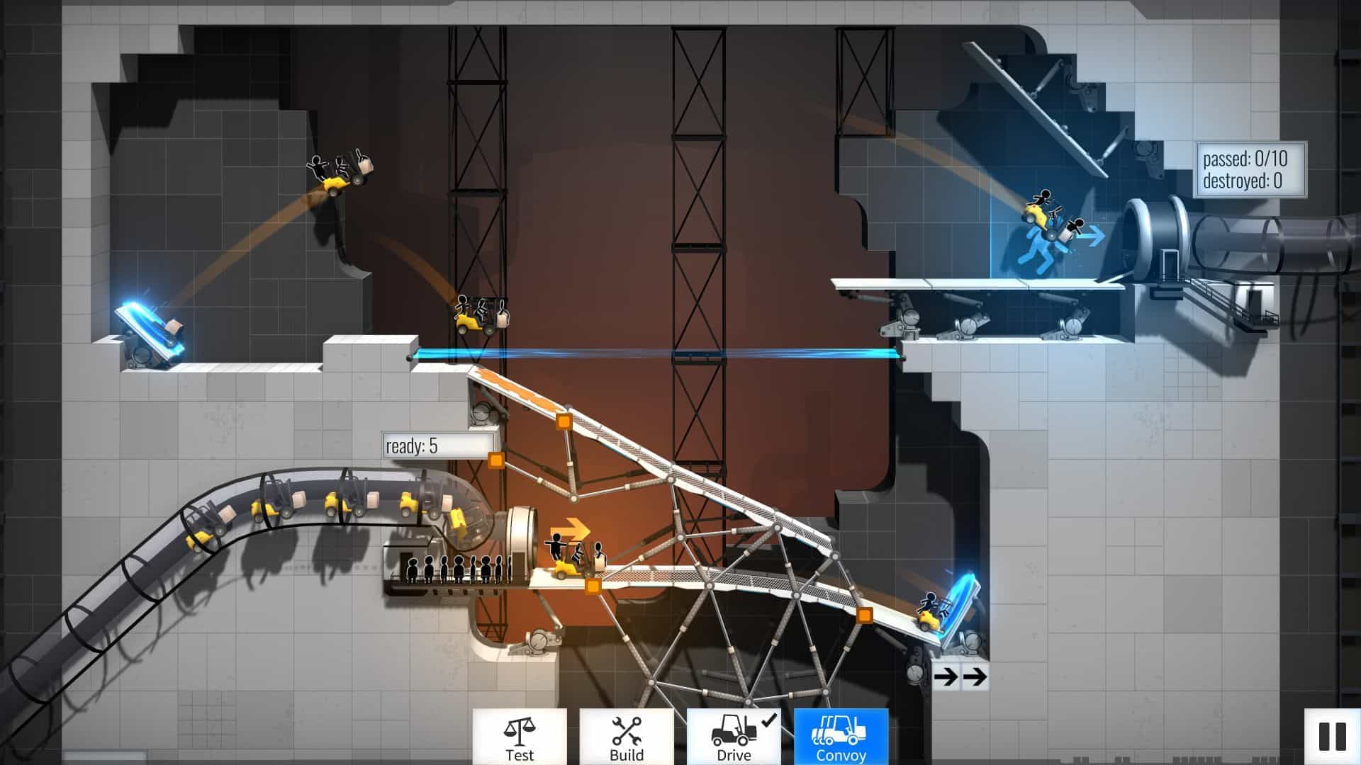 桥梁工程师传送门-Bridge Constructor Portal