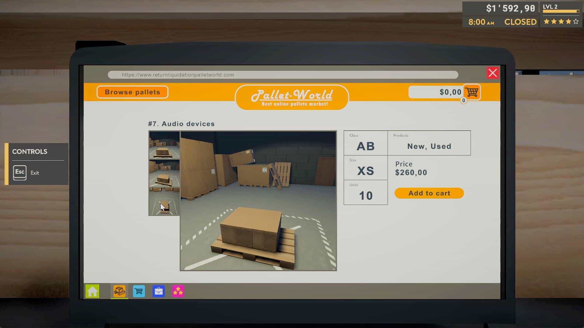 退货专卖店模拟器-Returns Outlet Simulator
