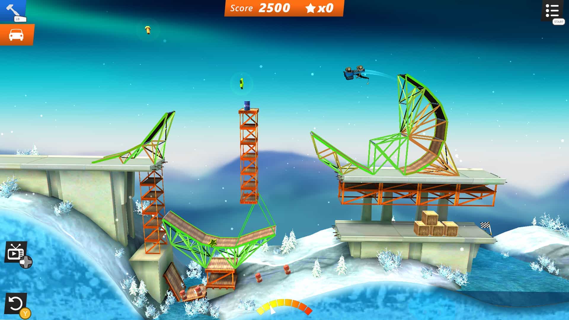 桥梁建造师：特技-Bridge Constructor Stunts