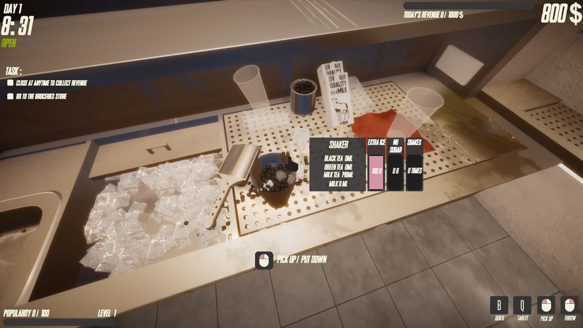 奶茶店模拟器-Boba Tea Shop Simulator