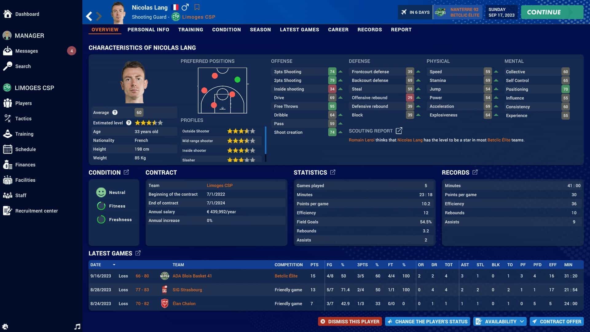 职业篮球经理2024-Pro Basketball Manager 2024