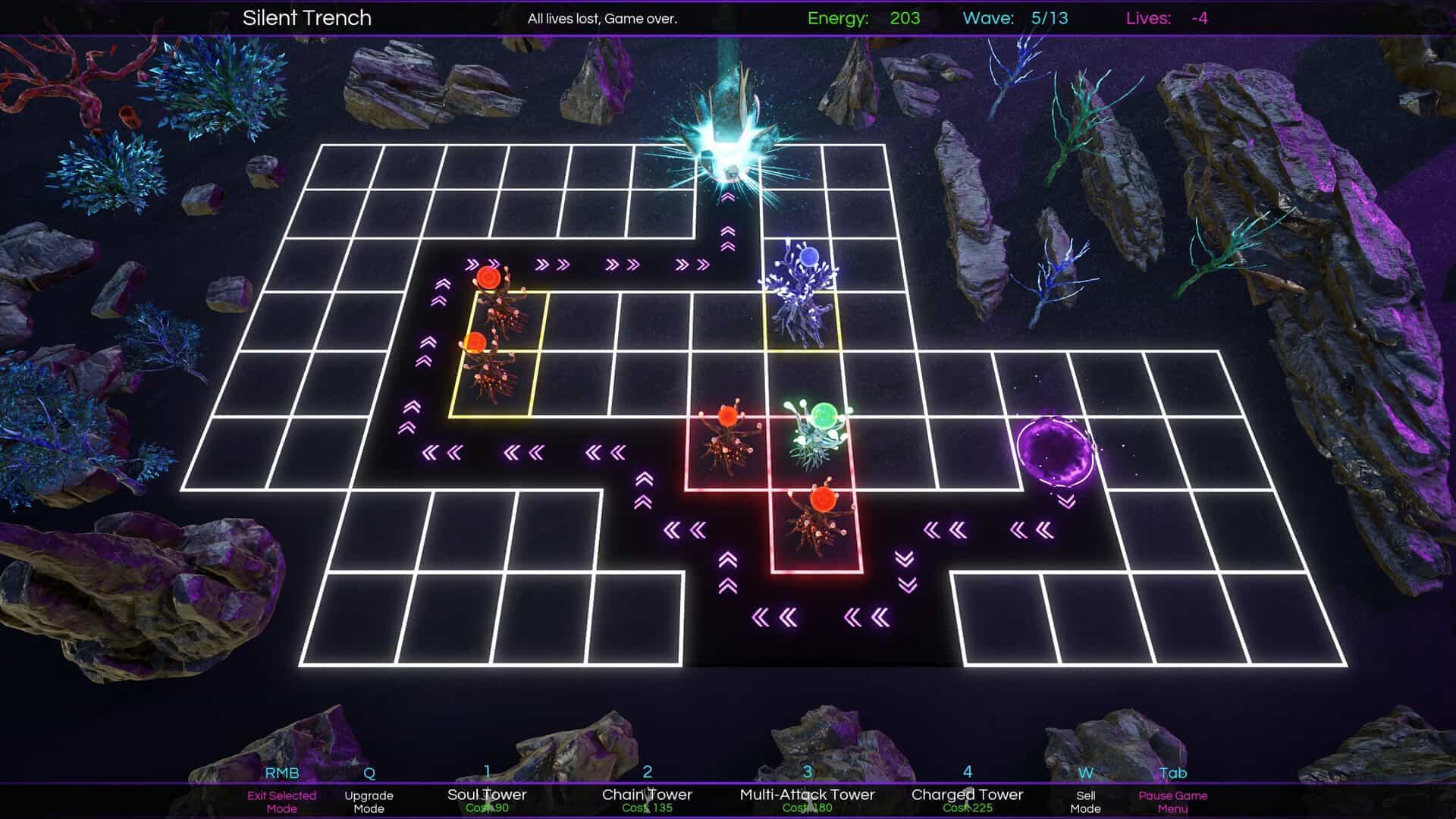 太空自然攻击塔防御-Space Nature Attack Tower Defense