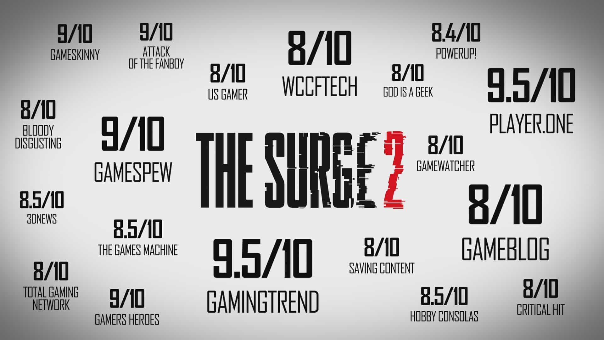 迸发2-机甲狂潮2-巨浪2-The Surge 2