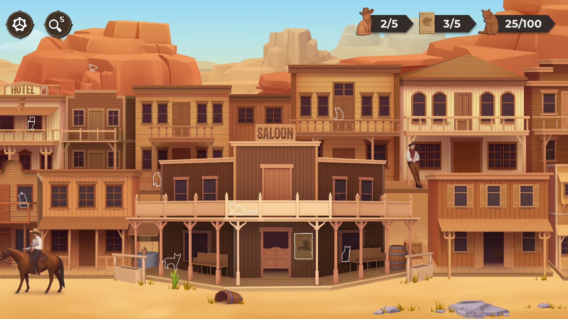 猫猫找猫猫-Cat Search In The Wild West