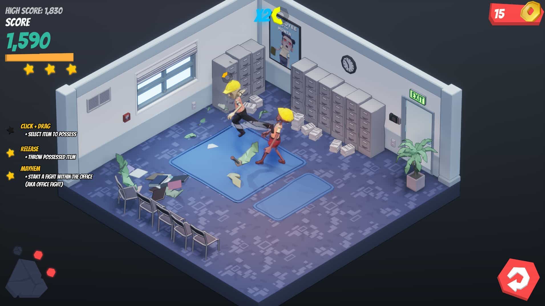 办公室战斗-Office Fight
