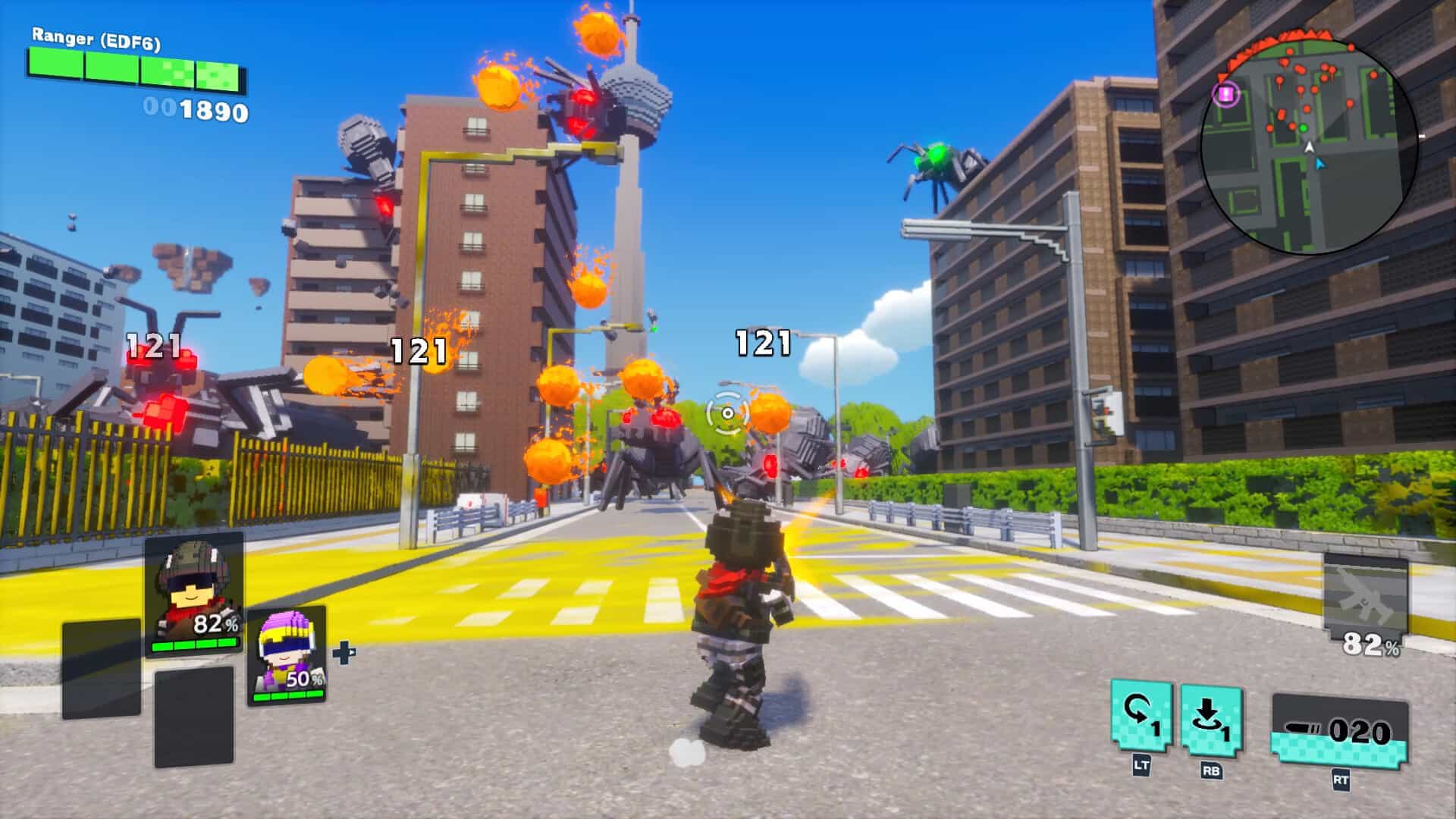 数码方块地球防卫军2-EARTH DEFENSE FORCE: WORLD BROTHERS 2