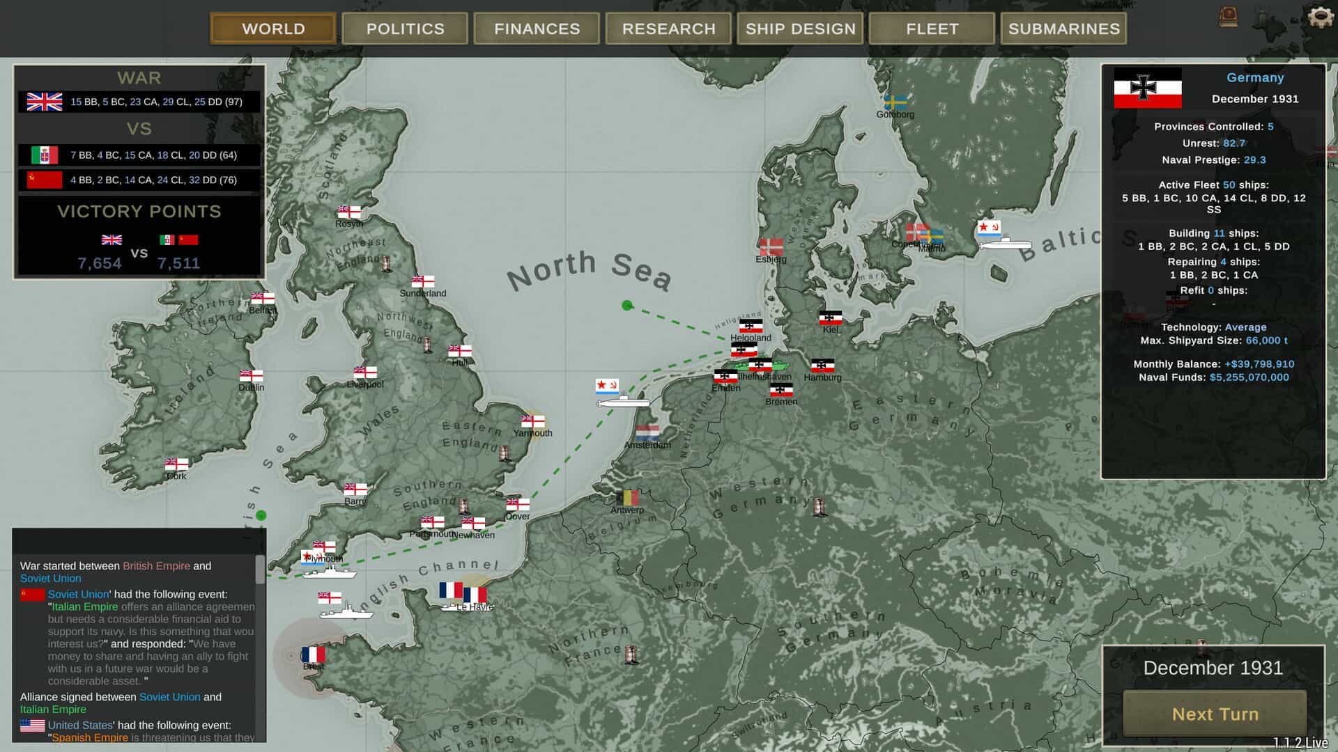 终极海军上将：无畏舰-终极提督：无畏战舰-Ultimate Admiral: Dreadnoughts