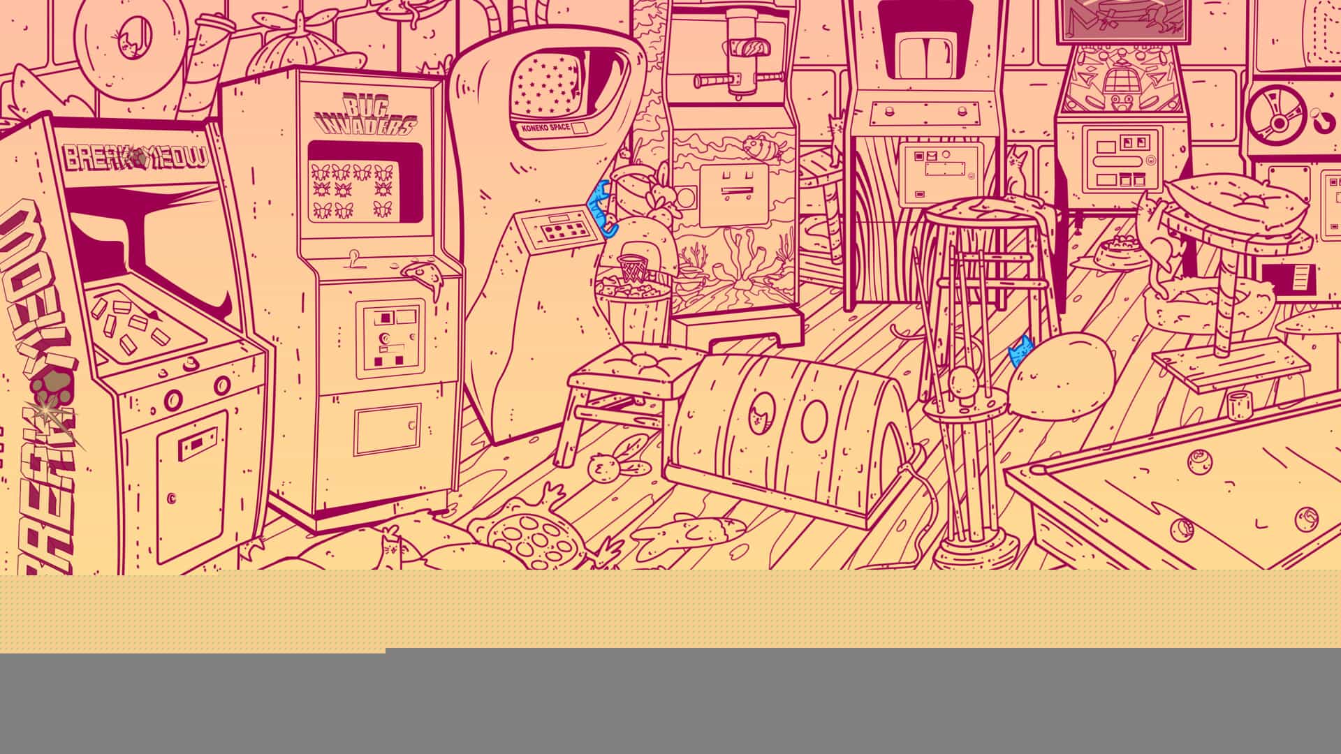 电玩街机满是猫-An Arcade Full of Cats