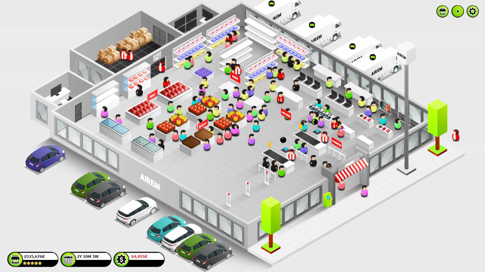 商店大亨：准备好你的钱包-Shop Tycoon: Prepare your wallet