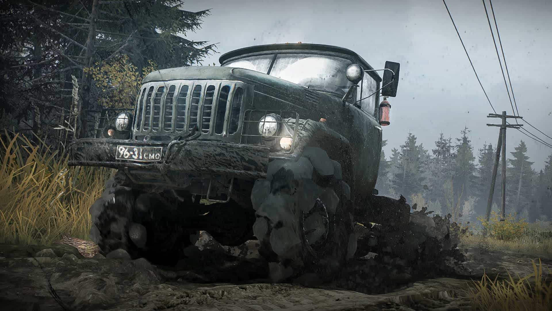 旋转轮胎：泥泞奔驰-Spintires: MudRunner