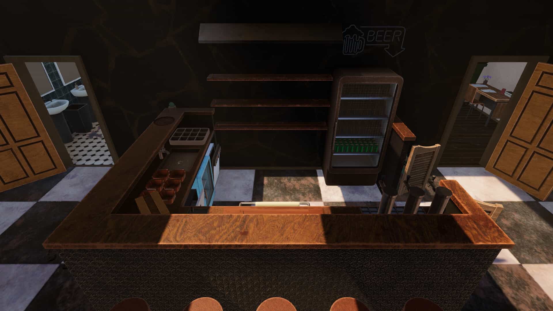 迪斯科灯光下：80年代酒吧模拟器-Under the Disco Lights - 80\'s Bar Simulator