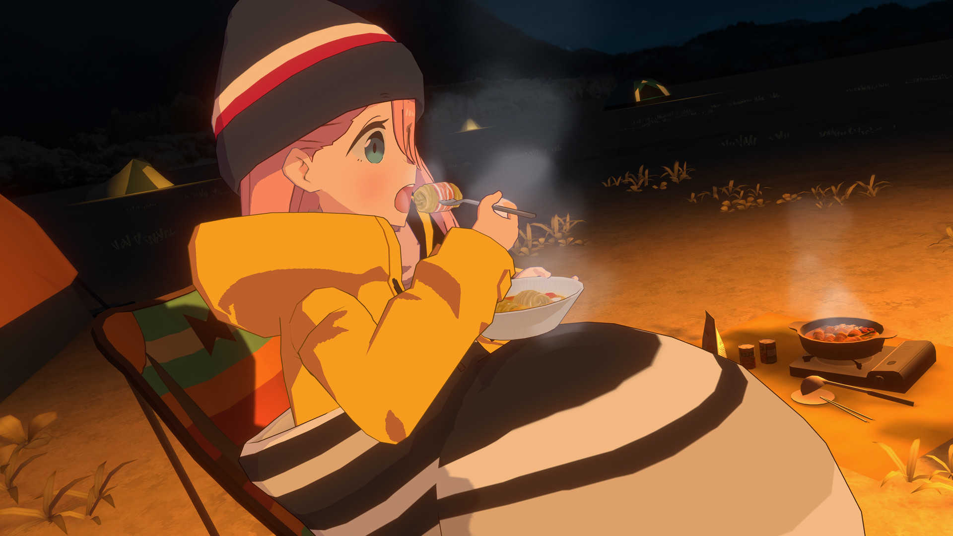 摇曳露营△ VIRTUAL CAMP ～山麓露营场篇～-Laid-Back Camp – Virtual – Fumoto Campsite-支持VR