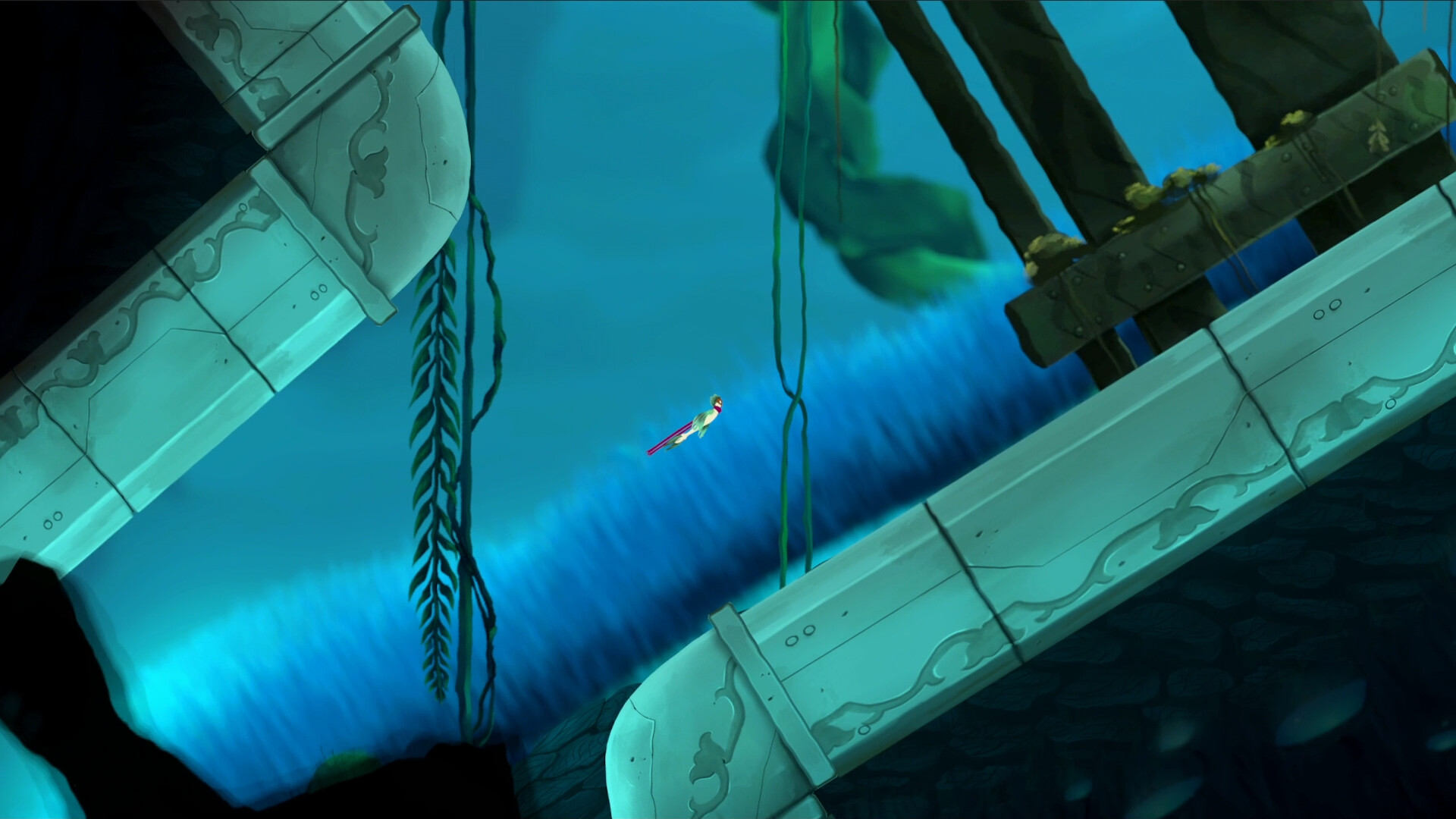 巴哈姆特与瓦克瓦克之树-Bahamut and the Waqwaq Tree