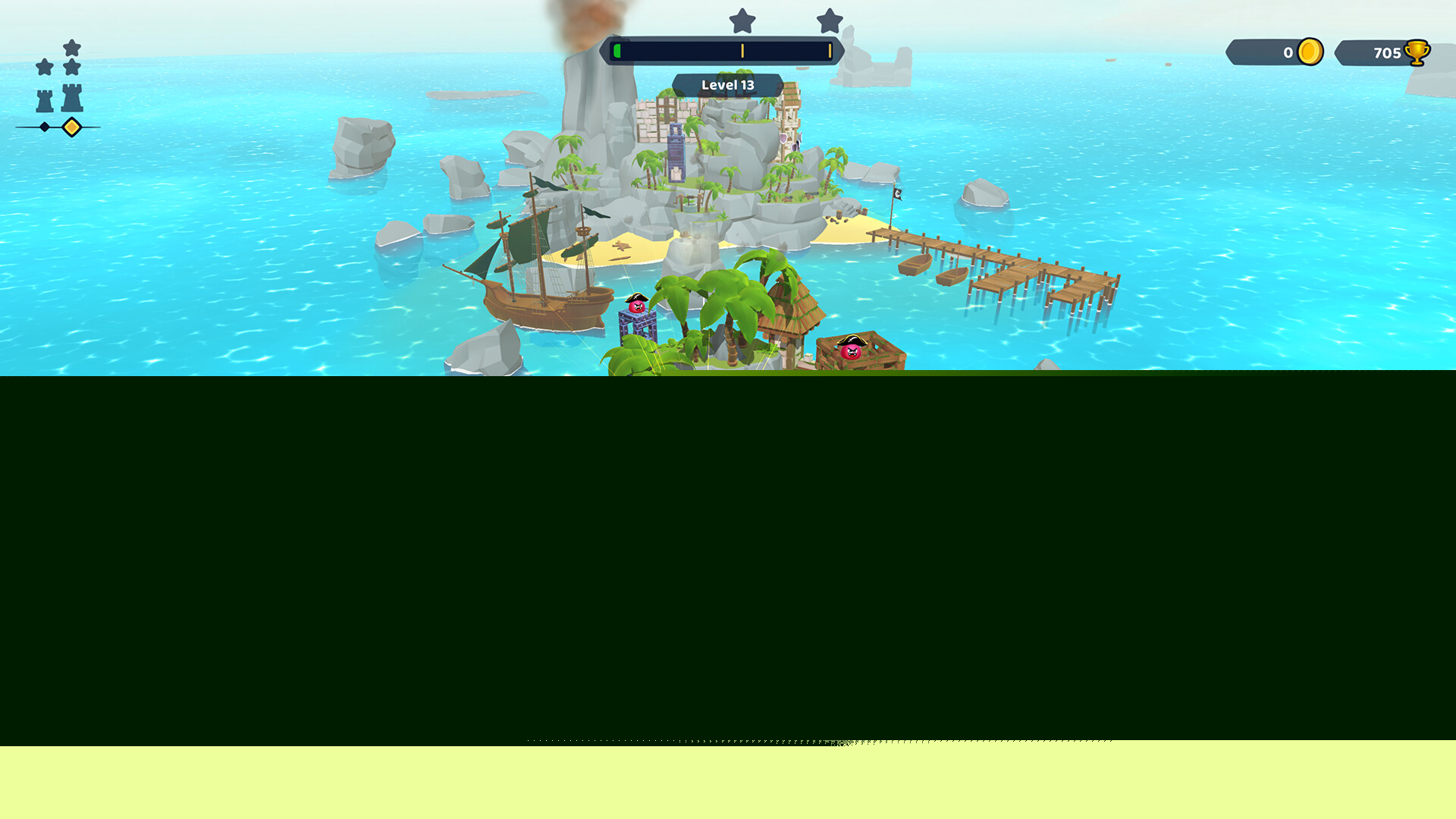 城堡崩塌-Castle Crumble