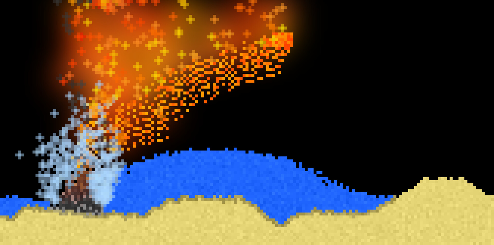 沙粒模拟场-沙盒模拟器-Sandboxels