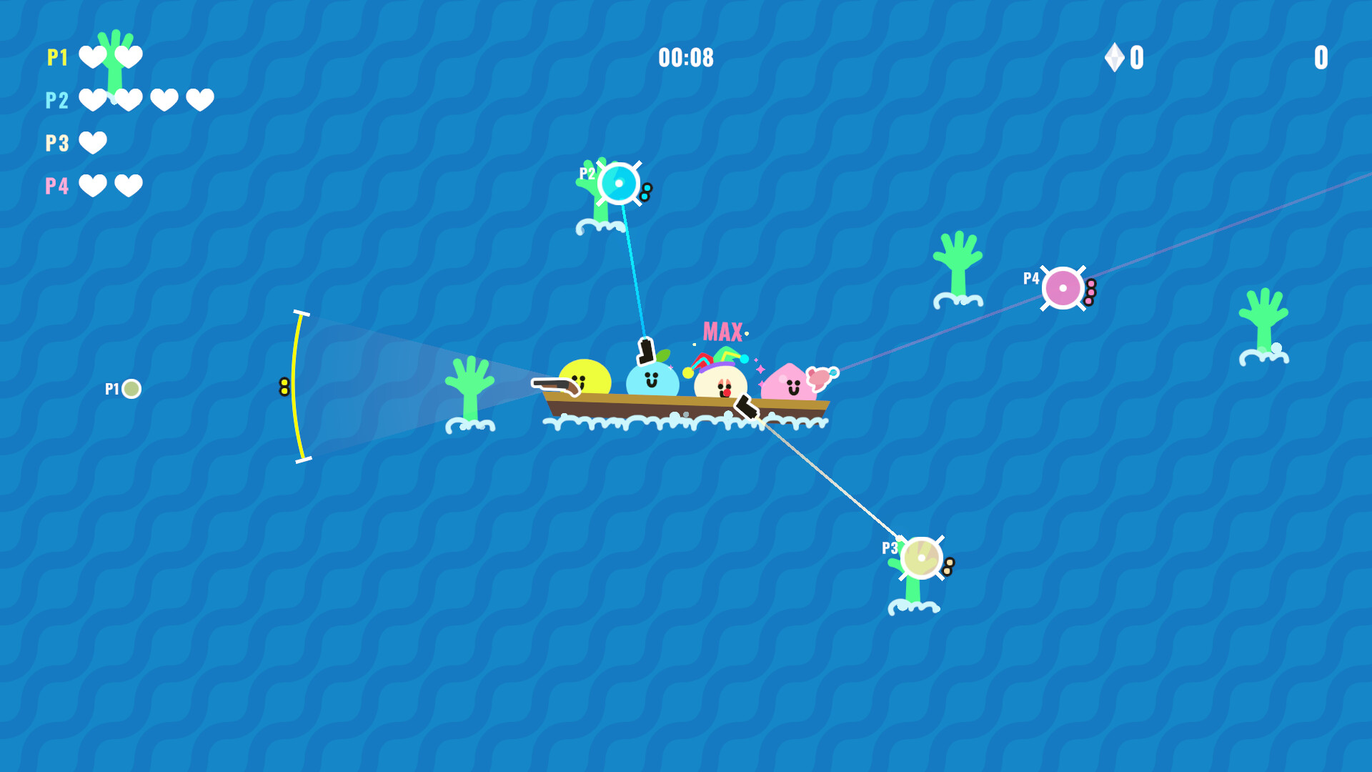 枪豆人-Bang Bang Barrage