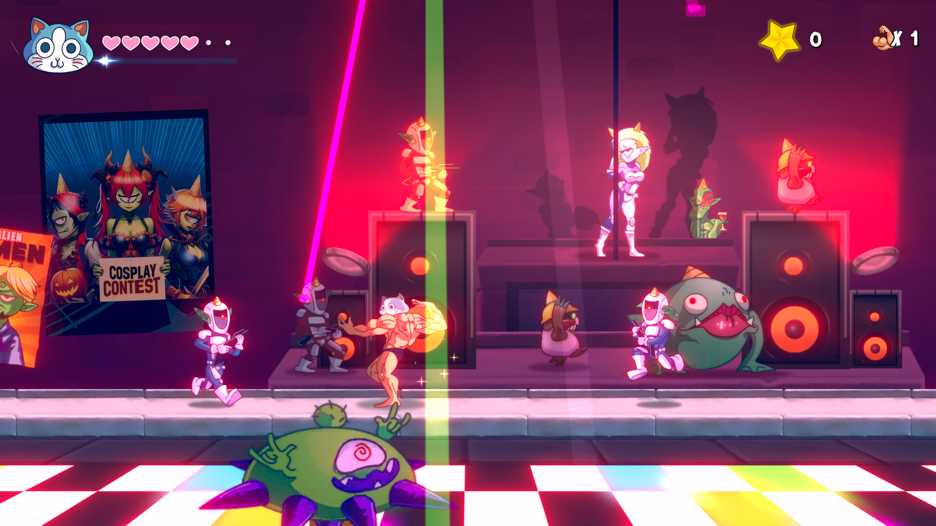 超级筋肉猫-KinnikuNeko: SUPER MUSCLE CAT