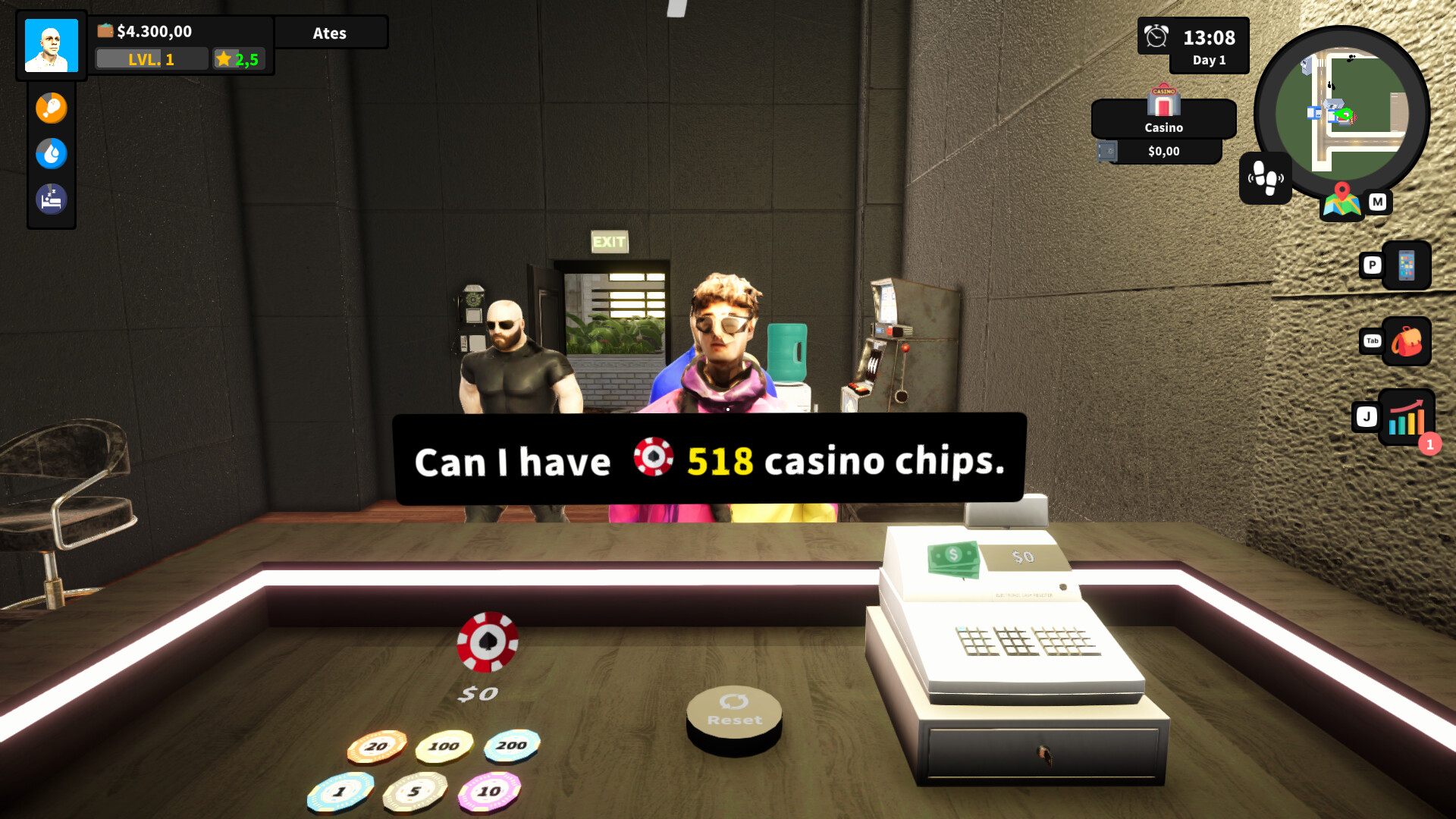 赌场经营模拟器-Casino Management Simulator