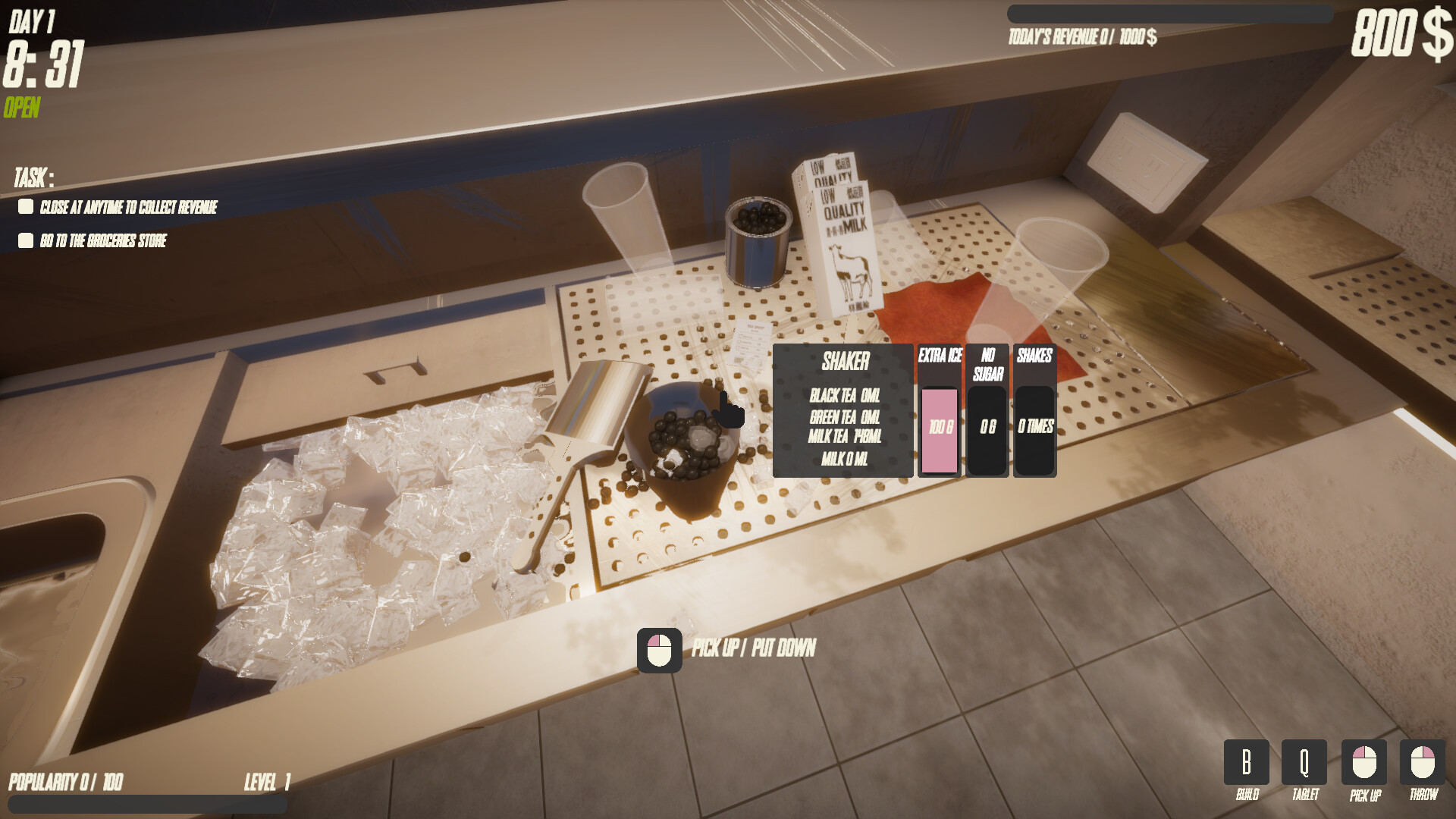 奶茶店模拟器-Boba Tea Shop Simulator