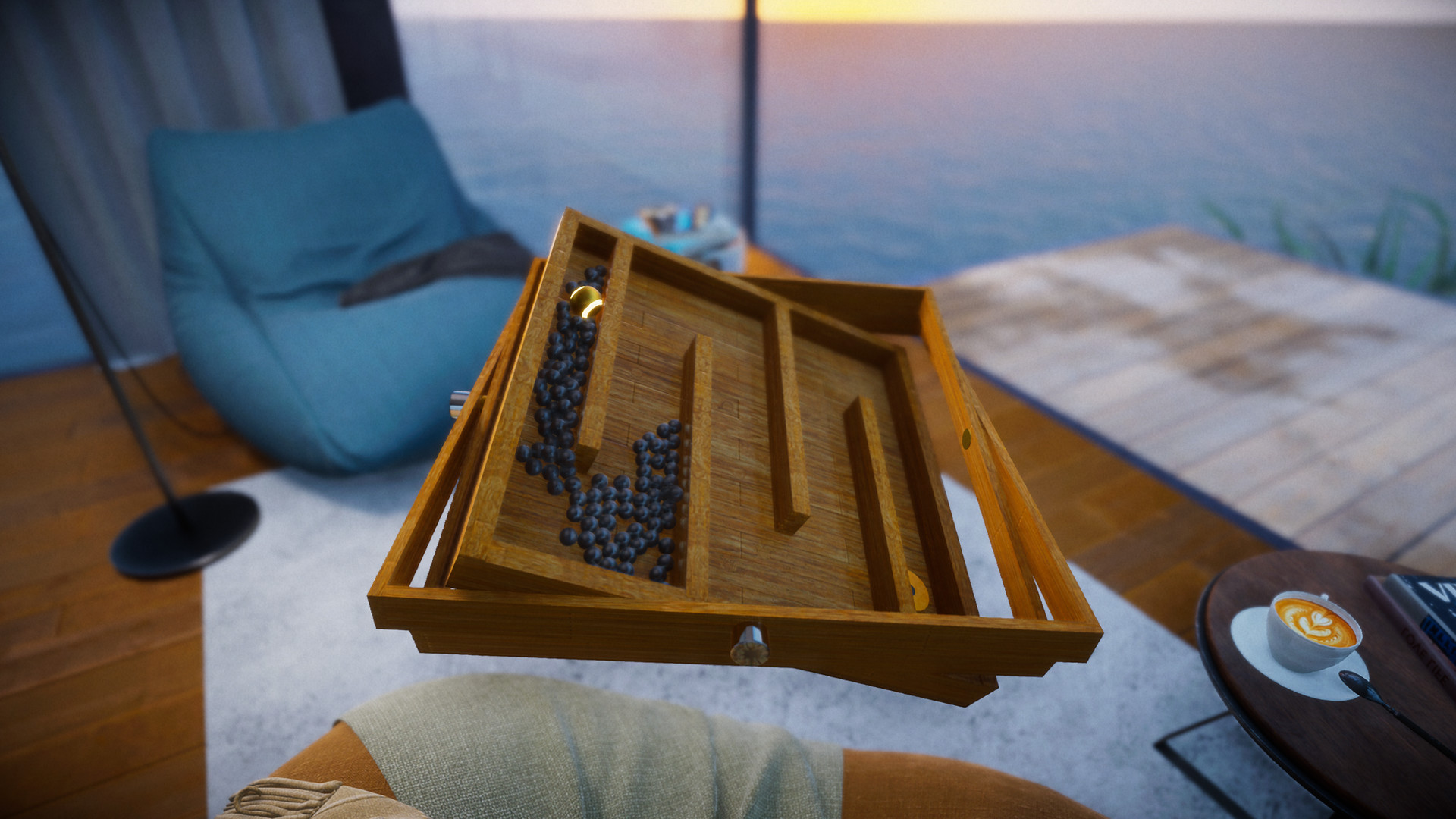 马克的华丽弹珠迷宫-Mark\’s Magnificent Marble Maze