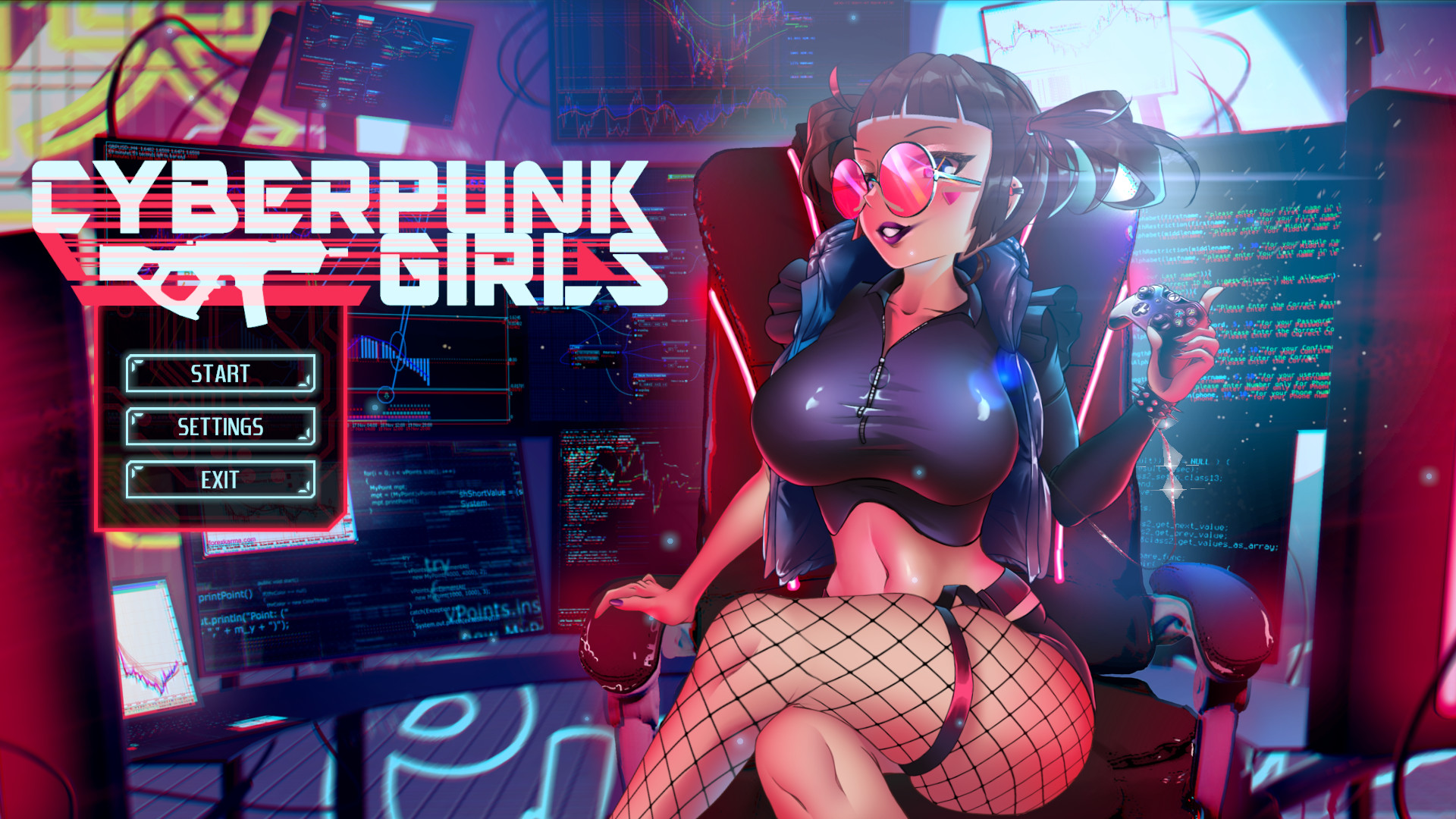 赛博朋克女孩-Cyberpunk Girls